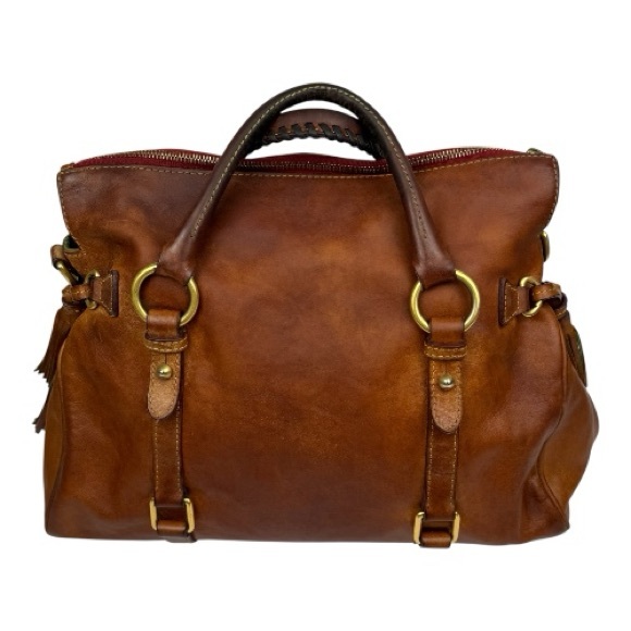 Dooney & Bourke Florentine Satchel Leather Bag - Picture 3 of 14